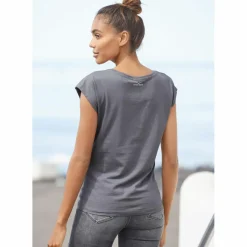 VENICE BEACH Shirts<· Kurzarmshirt grau