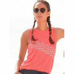 VENICE BEACH Tops & Tanks<· Tanktop neonorange
