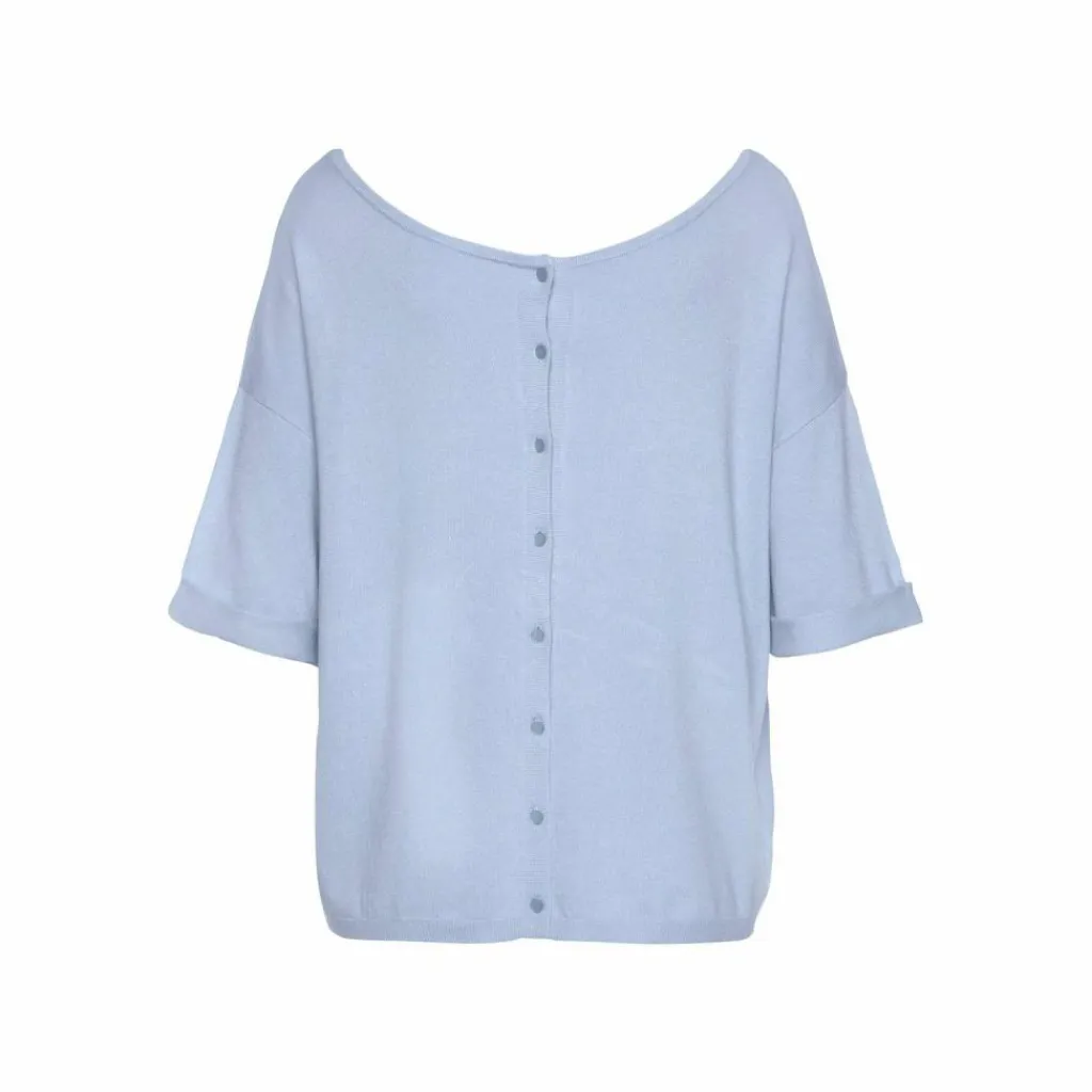 Vivance Pullover & Sweats<· Kurzarmpullover hellblau