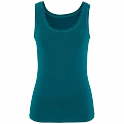 Vivance Tops & Tanks<· Tanktop petrol - schwarz