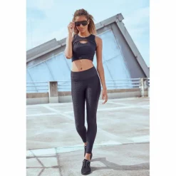 Vivance active Yoga|Yoga<· Funktionsleggings schwarz