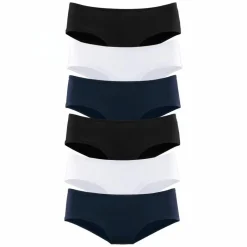 Vivance active Unterwäsche<· Hipster marine - schwarz - wei&szlig;