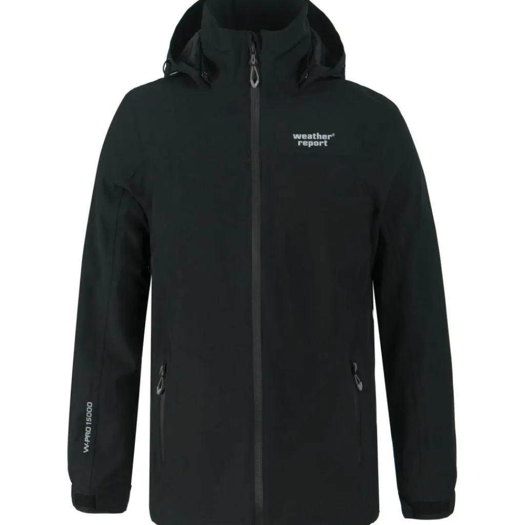 Weather Report Jacken<· Borise Jr. 1001 Black
