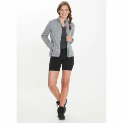 Whistler Fleecejacken<· SAMANI 1005A light grey melange