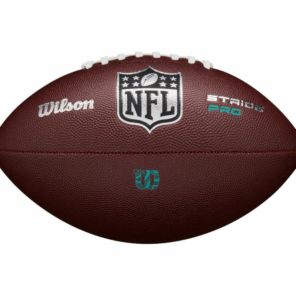 Wilson American Football|Bälle<· NFL STRIDE PRO ECO OFF brown