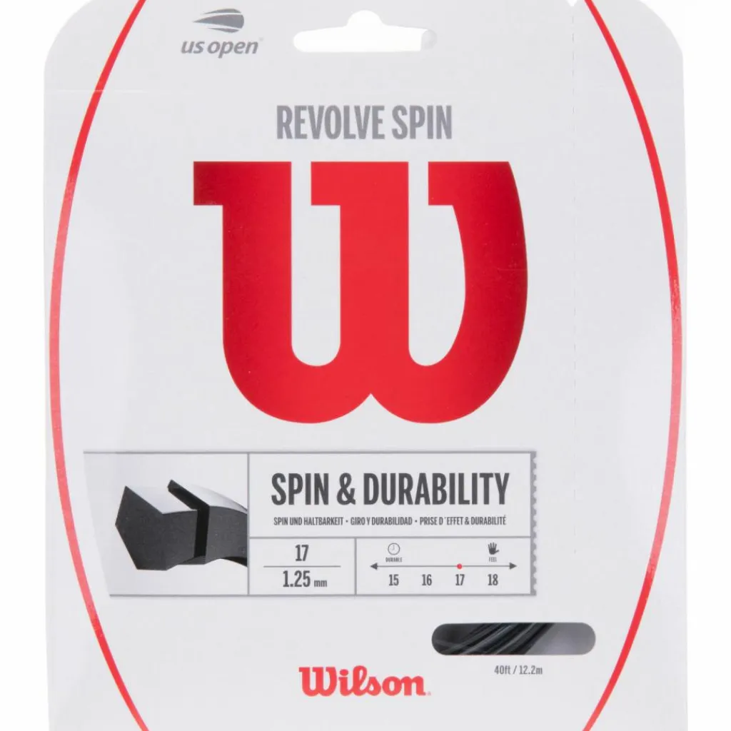 Wilson Tennis|Tennis<· REVOLVE SPIN 17 SET black