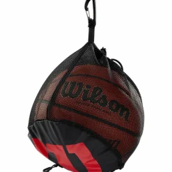 Wilson Sporttaschen|Basketball<· SINGLE BALL BAG schwarz