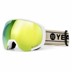 YEAZ Skibrillen<· BLACK RUN Yellow Sun