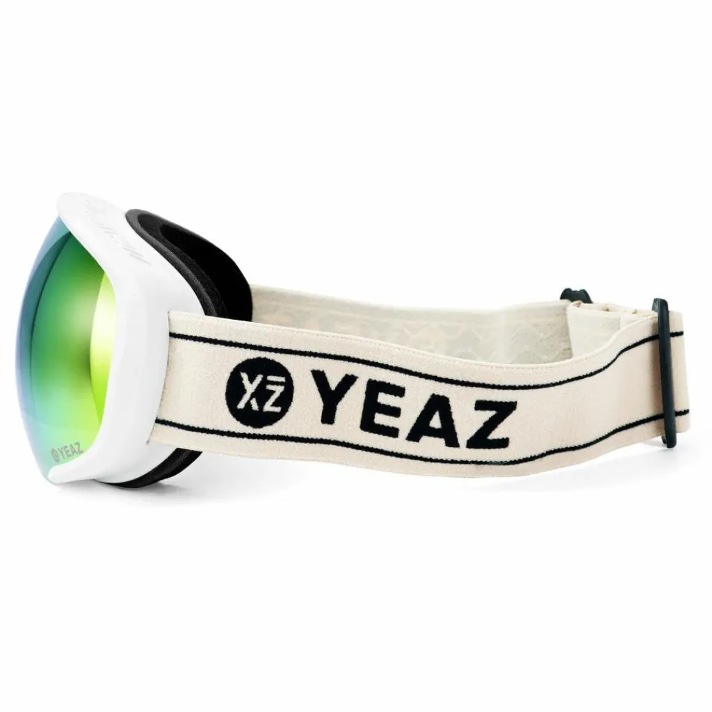 YEAZ Skibrillen<· BLACK RUN Yellow Sun