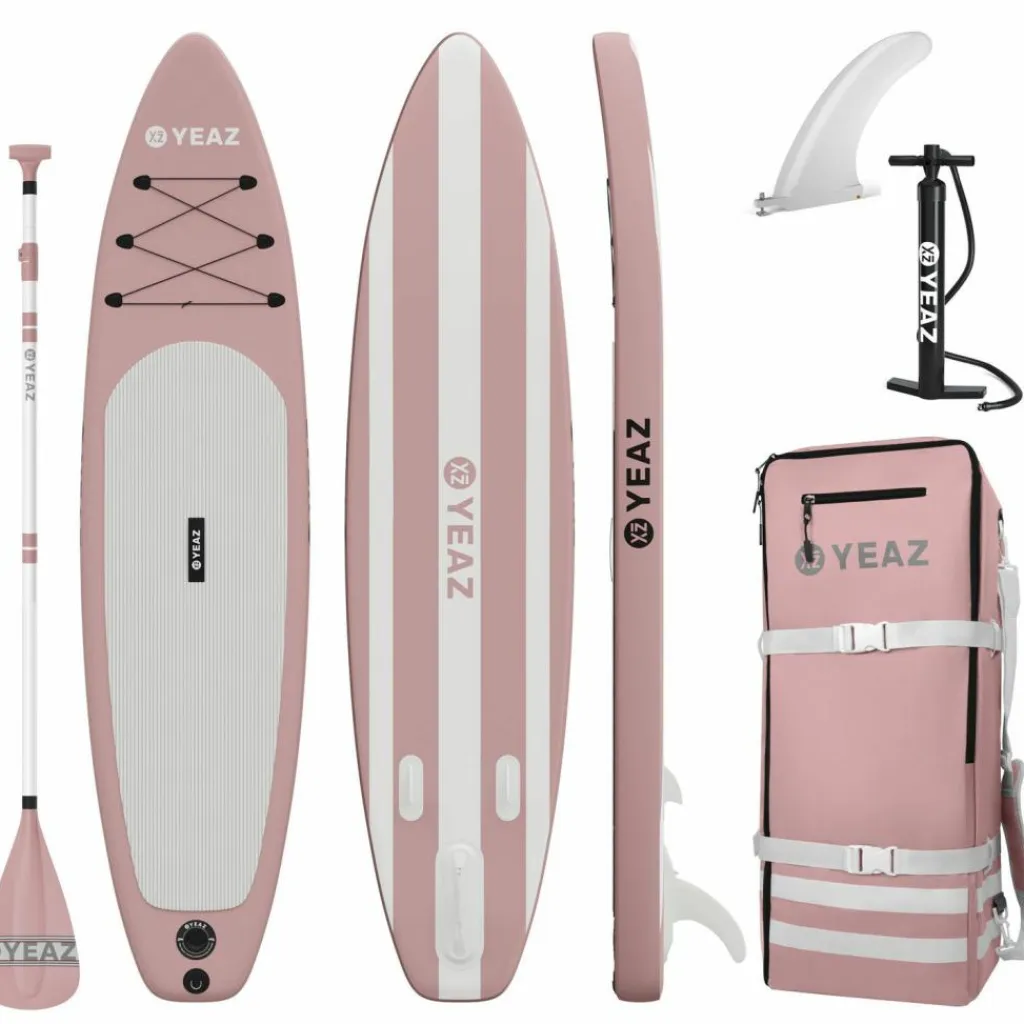 YEAZ Stand Up Paddling<· LIDO - EXOTRACE PRO - SET Shell Pink