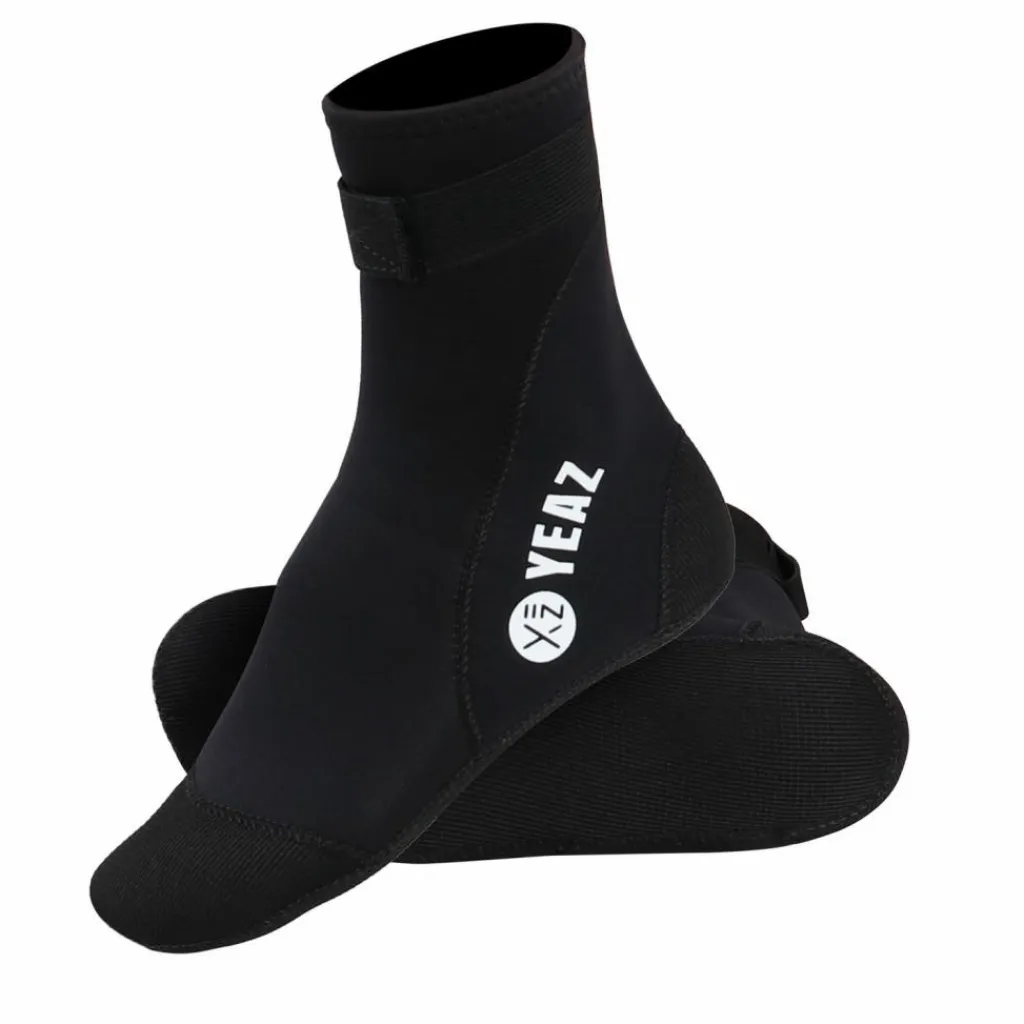 YEAZ Schwimmen|Surfen<· NEOSOCK HIGH Eclipse Black