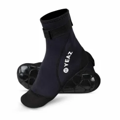 YEAZ Surfen|Schwimmen<· NEOSOCK HIGH PRO Eclipse Black