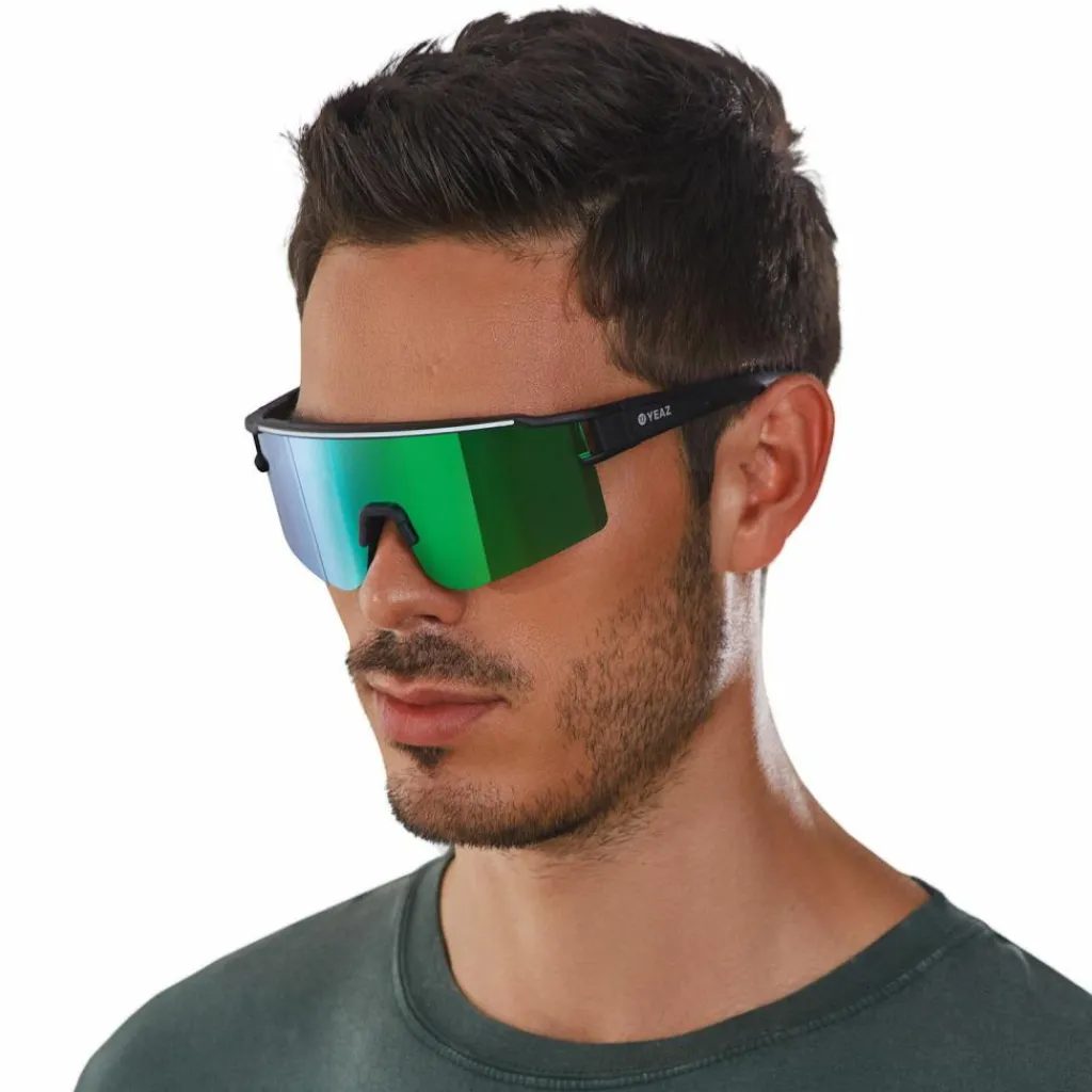 YEAZ Fahrradbrillen|Brillen<· SUNTHRILL Set Jet Black