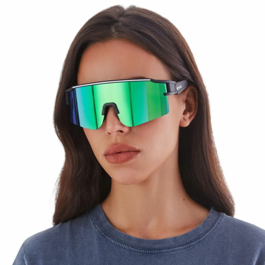 YEAZ Fahrradbrillen|Brillen<· SUNTHRILL Set Jet Black