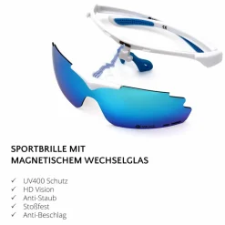 YEAZ Fahrradbrillen|Brillen<· SUNUP Caribbean
