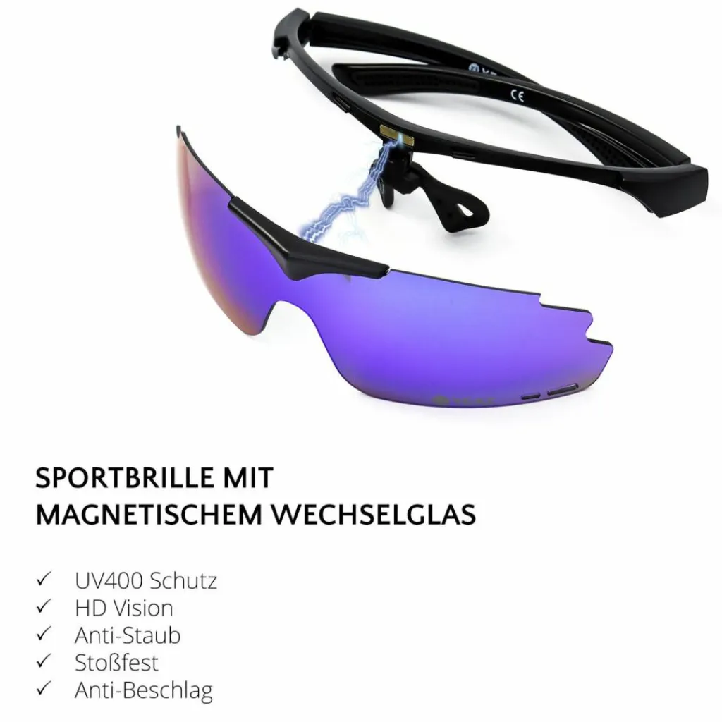 YEAZ Fahrradbrillen|Brillen<· SUNUP True Lilac