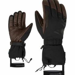 Ziener Skihandschuhe|Handschuhe<· GAIKU black.dark brown