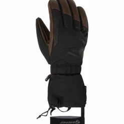 Ziener Skihandschuhe|Handschuhe<· GAIKU black.dark brown