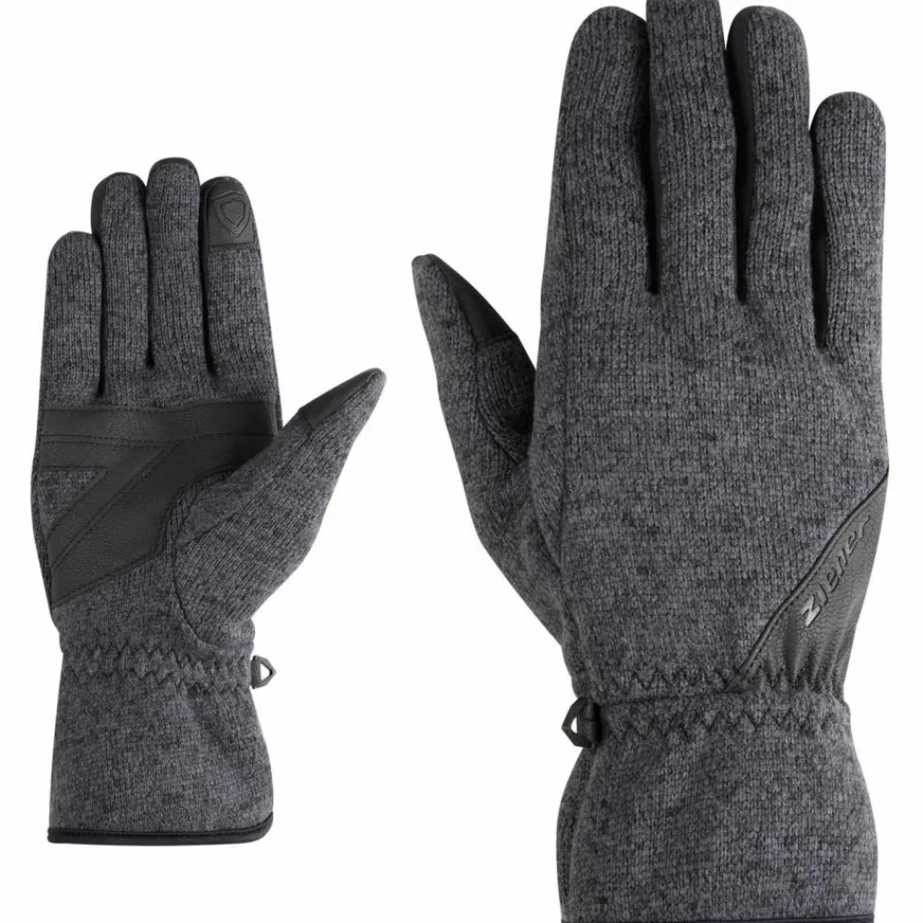 Ziener Skihandschuhe|Handschuhe<· IWO black mélange