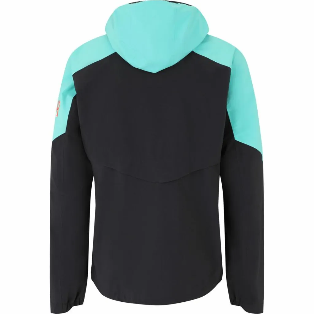Ziener Regenjacken<· NEMIL-Z black.tropical teal