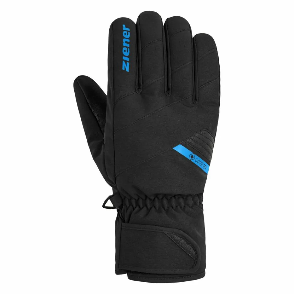 Ziener Skihandschuhe<· ZI-1726 GTX black.persian blue