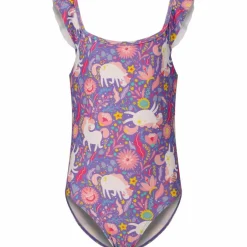 ZigZag Schwimmen<· Carly Print 3599 Unicorn