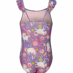 ZigZag Schwimmen<· Carly Print 3599 Unicorn