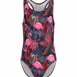 ZigZag Schwimmen<· Irena Print 3673 Flamingo