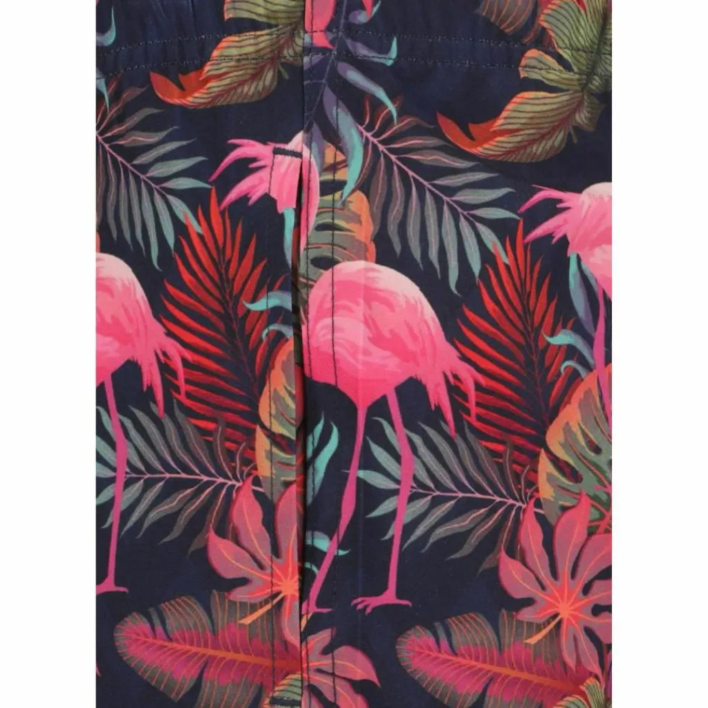 ZigZag Schwimmen<· Soda Print 3673 Flamingo